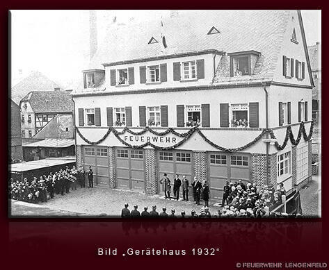Gerätehaus 1932