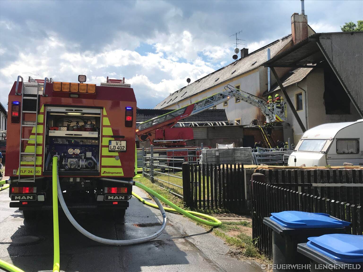 BR 2 Wohngeb ude Feuerwehr Lengenfeld